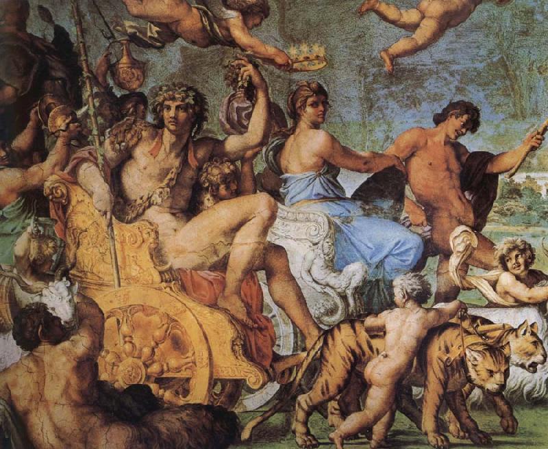 Annibale Carracci Triumph of Bacchus and Ariadne oil painting image